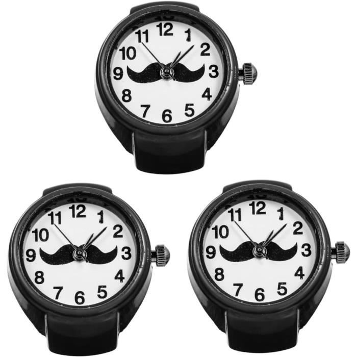 Montre-Bague Femme Étanche - Cadran Chiffres Romains - Mouvement Japonais - Anneau Réglable - Style Élégant