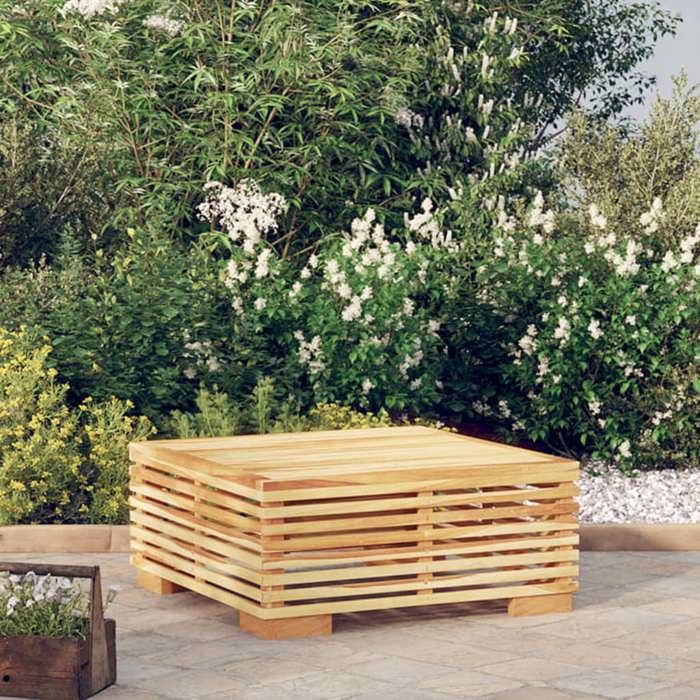 Tables D'appoint Jardin 2 Pièces – Rotin Synthétique, Plateau Bois Massif, Noir – Pour Terrasse, Balcon, Patio