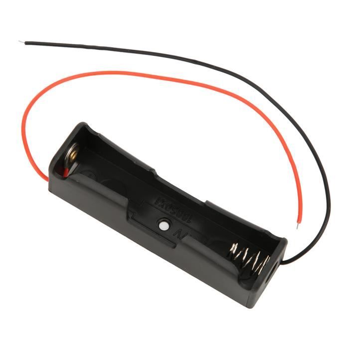 12 Supports Batterie 18650 - Avec Boîtier 3.7V Et Fils - Pour Projets électroniques Arduino Et LED