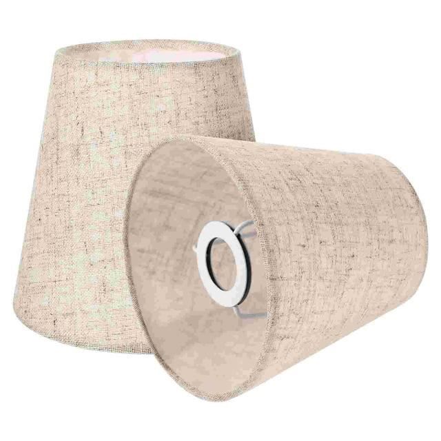 Lot De 2 Harpes Pour Abat-jour - Métal, Réglables, Avec Embout Boule Et Selle, Pour Lampes De Table Ou Lampadaires E26