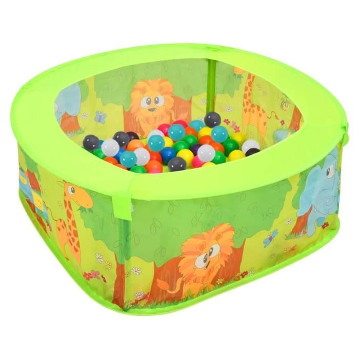 Piscine à Balles Pliable Selonis Pour Enfants - Multicolore, Neuf