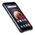 Smartphone 4G Blackview BV6600 IP68 étanche 5,7" Écran 4 + 64 Go 8580mAh Batterie Téléphone portable Robuste - Noir-1