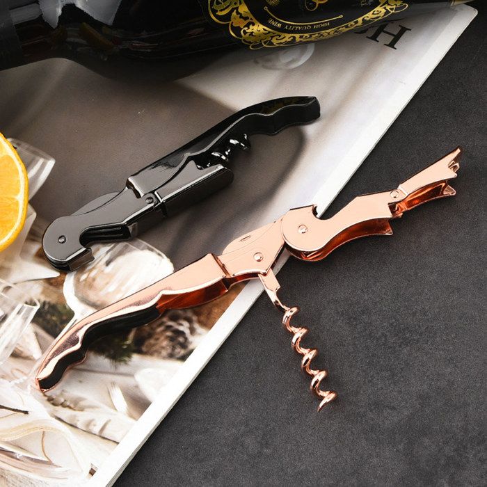 Tire-Bouchon PHILORN Professionnel Palissandre - Ouvre Bouteille Sommelier Avec Coupe-Capsule - Cadeau Vin