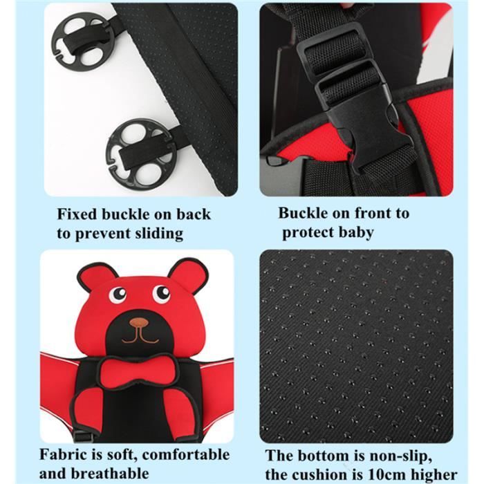 Siège auto bébé coussin multifonctionnel ceinture de sécurité