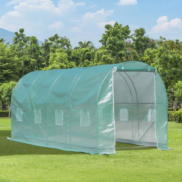 Serre De Jardin XXL En Bois 120 X 80 X 50 Cm - Idéale Pour Cultiver Légumes Et Plantes