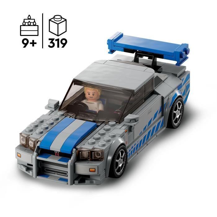 LEGO Speed Champions 76917 Nissan Skyline GT-R (R34) 2 Fast 2