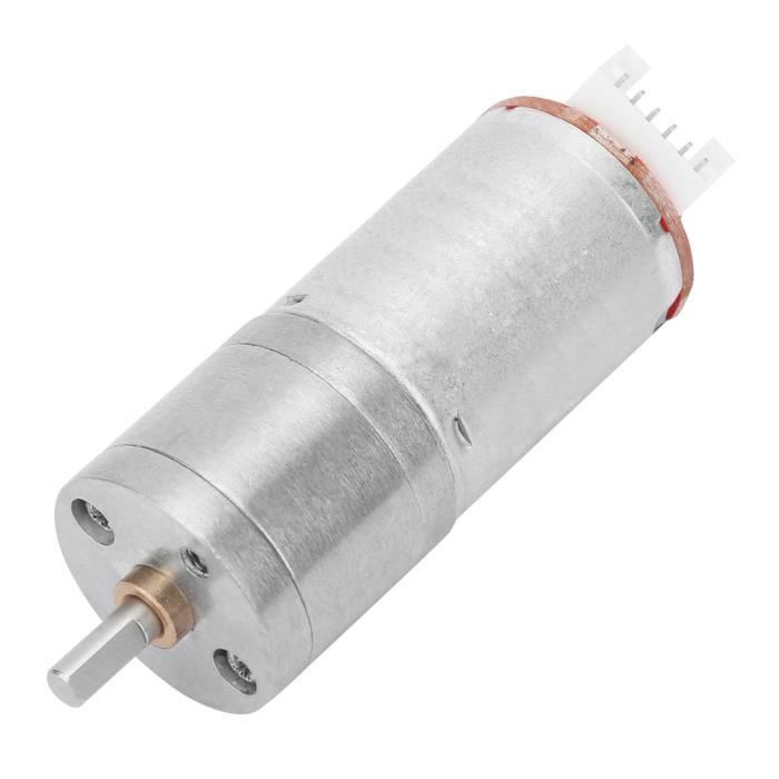 FTVOGUE Mini Moteur DC à Engrenages – 3V-9V – 100 RPM – Métal – Pour Robots Et Serrures