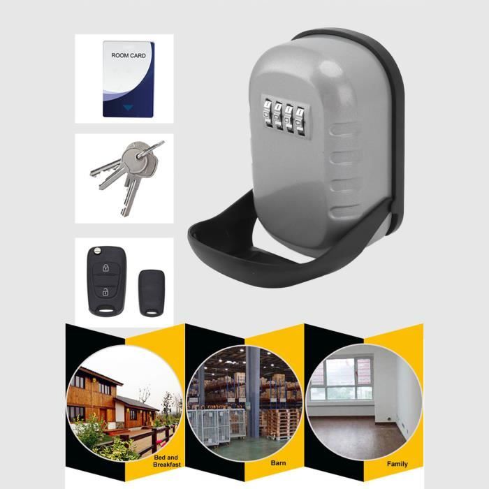 Boîte De Verrouillage Temporisée Pour Téléphone - Organisateur Bureau Maison Avec Port USB, Blanc