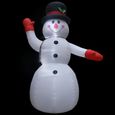 #97473 Bonhomme de neige - Personnage de Noël Décoration de Noël gonflable avec LED IP44 450 cm XXL Meuble©-2
