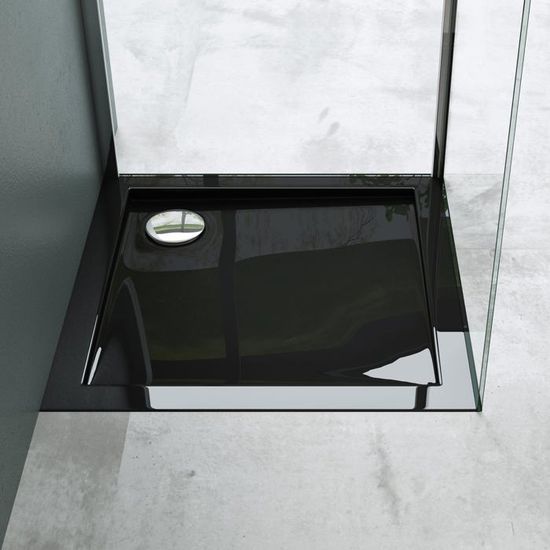 Receveur De Douche 120 X 80 JACOB DELAFON Ipso Rectangle Gris Anthracite 90312147