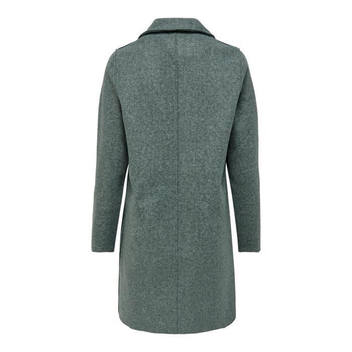 Manteau femme Only Onlcarrie otw balsam green Double
