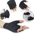 Protège-poignet,Gants de Compression en cuivre pour l'arthrite, soulage la douleur des mains, le gonflement et le - XL[F3582919]-3