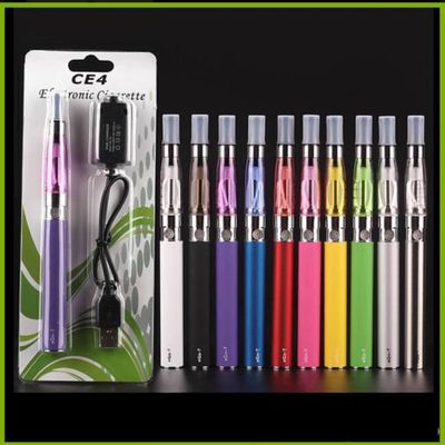 E-cigarette Ego Ce4 1,6 ml batterie 1100 mah chargeur kit Bleu