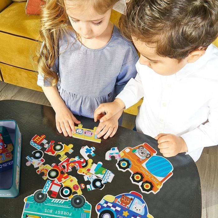 Puzzle en Bois Enfant 6 PCS Jouet Puzzles Jeu 2 3 an Ans - Jeux Educatif  Animaux Puzzle - Cadeau Enfant Bebe Fille Garçon 2 3 an Ans - Cdiscount  Jeux - Jouets