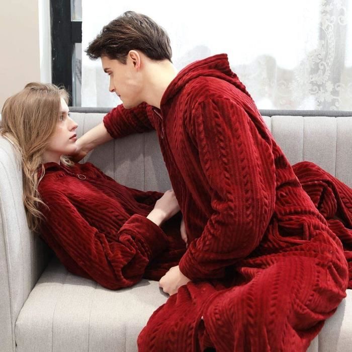 Robe de chambre avec capuche outlet