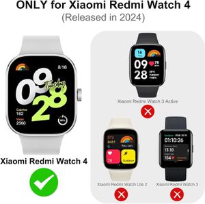 2 Coques De Protection Pour Xiaomi Redmi Smart Band 2 - Neuf
