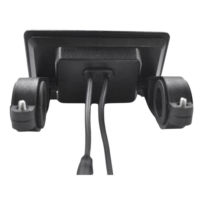 Écran LCD Couleur H6C Pour Vélo électrique – Compatible 24V-60V, 6PIN, Charge USB, Pour Guidon 22,2-31,8mm