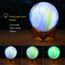 La Lune Lune Rechargeable De Lampe Del Veilleuse D Impression 3d