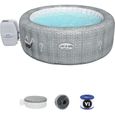 Spa gonflable BESTWAY - Lay-Z-Spa Honolulu - 196 x 71 cm - 4 à 6 places - Rond-0