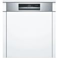 Lave-vaisselle intégrable Bosch Serie 8 PerfectDry SMI88TS16D - WiFi - 13 couverts - Gris inox-0