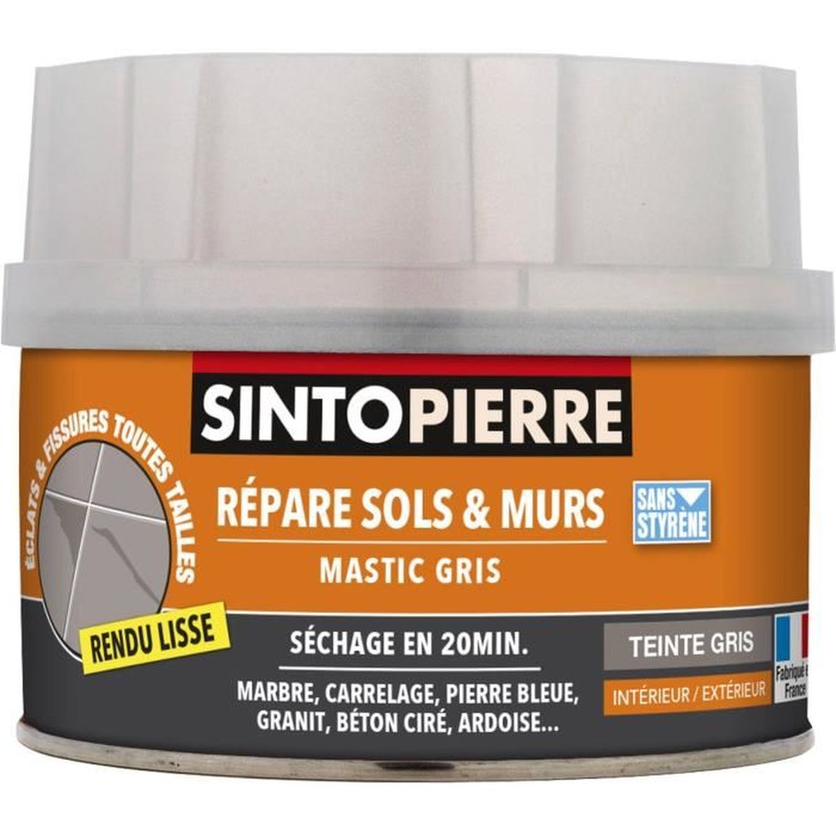 Mastic Durcisseur Repar Sols Et Murs Pot De 280g