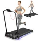 Tapis de course pliable - DSKEUZEEW - 4 en 1 - Inclinaison 7% - Vitesse 1-8 km/h - Moteur 2,5 HP