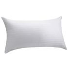 Taie d'oreiller en coton 100% avec taie lavable - PIKOLIN HOME - 80x50cm - Blanc - Uni