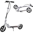 MAGICFOX Trottinette Enfants Adultes Pliable, Guidon Ajustable de 3 Niveaux, Scooter Portable en Aluminium pour 8-14 Ans, Max Support 100kg