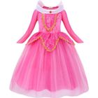 Déguisement Princesse Aurora AmzBarley - Costume pour Fille - Rose - Disney Princesses