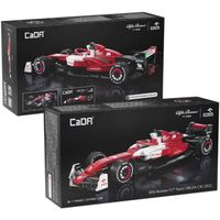 Constructeur CaDA voiture de course rouge Alfa Romeo F1 Team ORLEN C42 2022 Formule 1 271 pcs. C55026W.