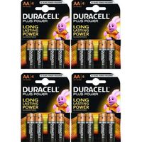 Pile Duracell LR06 AA alcaline plus power