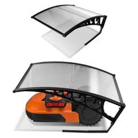 Izrielar Garage pour tondeuse à gazon Robot Cover Protège le jardin Couverture du toit de la tondeuse TONDEUSE