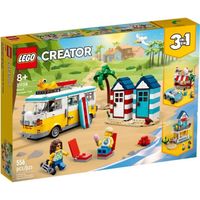 Lego - Creator 3 en 1 Camping-car à la plage - 31138 - Mixte - 556 pièces