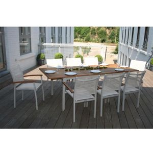 Montreal Jardin Table De Jardin Extensible 200 300cm En Aluminium