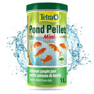 EXTRUDÉ - EN GRANULÉ Tetra Pond Pellets Mini - Aliment complet en granu