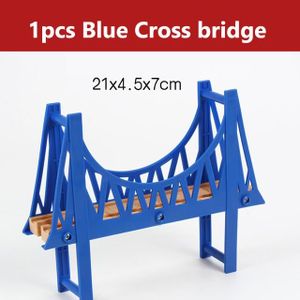 CIRCUIT Pont de la Corse Bleue - Jouet De Voie De Train En Bois, Pont, Accessoires De Voie De Chemin De Fer En Bois A