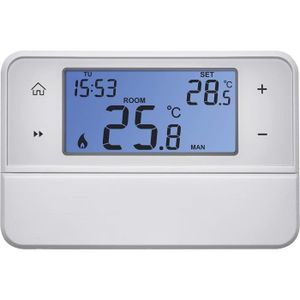 OTIO Thermostat programmable filaire 840025 - Cdiscount Bricolage