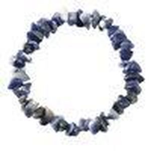 Bracelet En Argent 925 Et Sodalite Bleue - Pierre Semi-précieuse, Bijou Neuf Sans Emballage