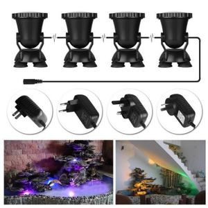SENZEAL Pond Lights RVB Couleur IP68 /étanche 36 LED Spot avec t/él/écommande pour l/éclairage de Fontaine de Jardin /étang