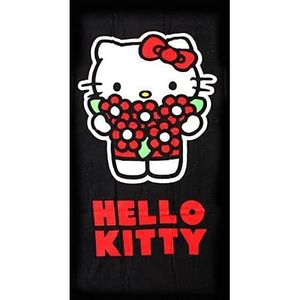 SETINO 821-527 Serviette de plage Hello Kitty 70 cm x 140 cm