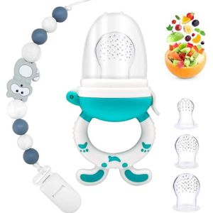 B.box - Sucette grignoteuse bébé en silicone innovante - Bleu - 4 mois et +  - Cdiscount Puériculture & Eveil bébé