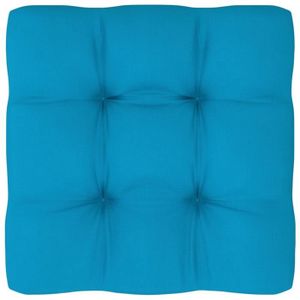 CelinaTex Xanio Coussin décoratif avec coussin intérieur en microfibre Bleu clair 40 x 60 cm
