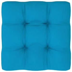 CelinaTex Xanio Coussin décoratif avec coussin intérieur en microfibre Bleu clair 40 x 60 cm