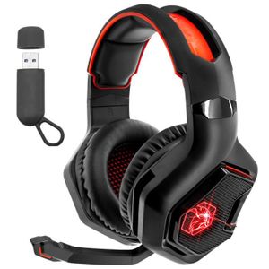 CASQUE AVEC MICROPHONE Casque Gamer Sans Fil EMPIRE GAMING WarCry P-H1 - 