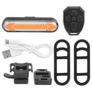 ECLAIRAGE POUR VÉLO LOOK-Fafeicy Feu arrière rechargeable par USB Feu Arrière de Clignotant de Vélo Montagne Feu Arrière de Télécommande de Vélo