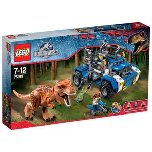 ASSEMBLAGE CONSTRUCTION LEGO® Jurassic World 75918 La Poursuite du T-Rex