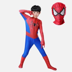 Powmag Déguisement Spiderman, Spiderman Noir Deguisement, Combinaison  Spiderman Enfant Garcon, Costume Spiderman Super Héros Carnaval  Anniversaire Mascarade Combinaison Enfant : : Jeux et Jouets