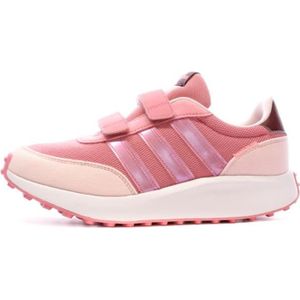 BASKET Baskets Fille Adidas Run 70s - Rose - Fermeture à scratch - Tige en maille fermée