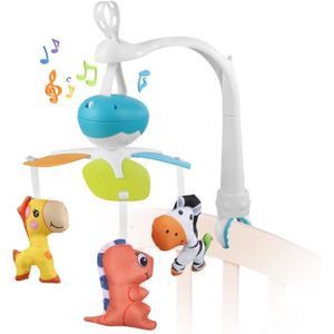 MOBILE Berceau de Musique Mobile Pour Bébé, MOOKLIN ROAM Jouet Musical pour Bébé Rotatif à 360° Cloche Lit de Bébé Cadeau pour Nouveaun78