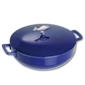 Grande Cocotte Cousances Le Creuset Fonte émaillée 28 Cm Grise - Made In France